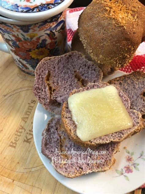 Ube Pan De Sal Filipino Buns With Purple Yam Receta