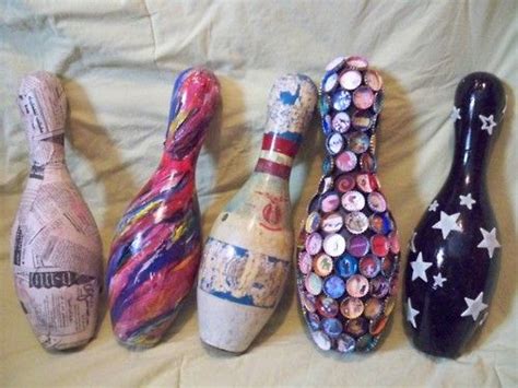 bowling pin art | Bowling pin crafts, Bowling pins, Bowling ball art