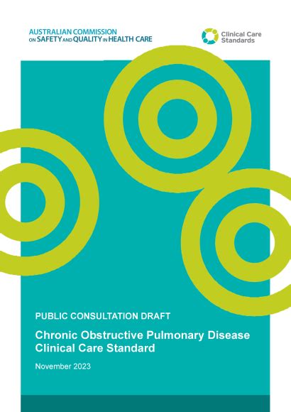 Draft Chronic Obstructive Pulmonary Disease Clinical Care Standard