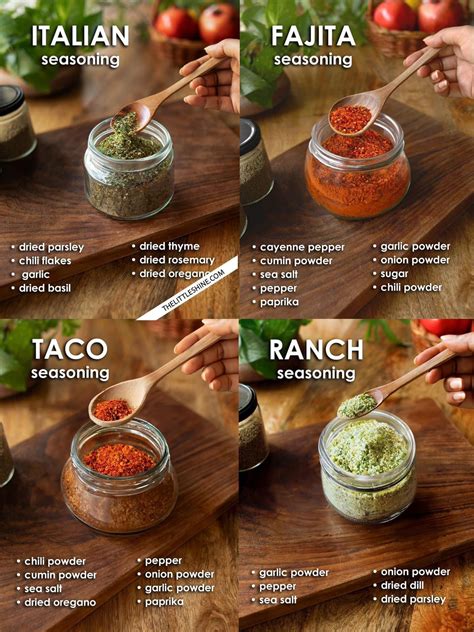 Best 12 21 Homemade Spice Mixes You Can Make From Scratch Artofit