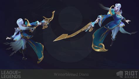 Winterblessed Diana skin League of Legends - lore, video, price ...