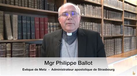 Mgr Philippe Ballot annonce la nomination du nouvel archevêque de