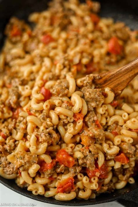 Sausage Macaroni And Cheese Recipe And Video Quick And Simple