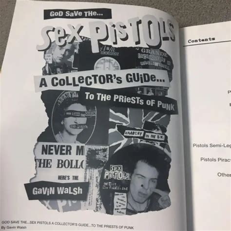 GOD SAVE THE Sex Pistols A Collector S Guide To The Priests Of Punk