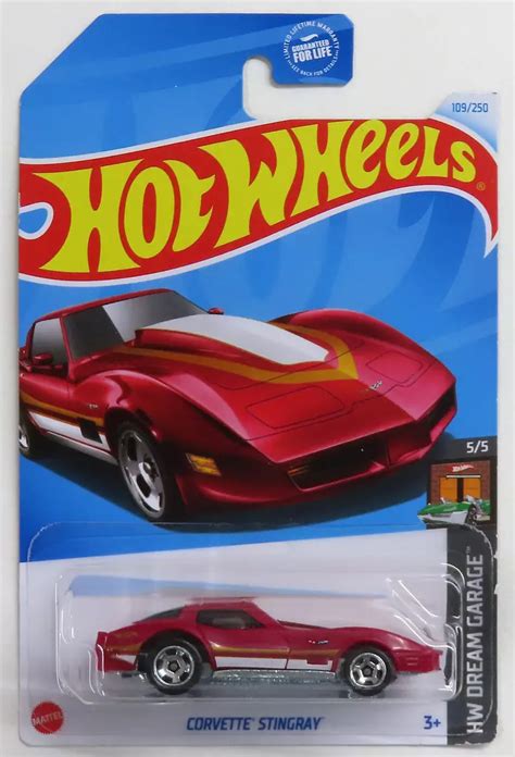 駿河屋 1 64 CORVETTE STINGRAY レッド Hot Wheels HW DREAM GARAGE HTB52 ホットウィールhotwheels