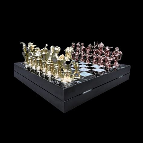 Anime Chess Set With Personalized Anime Chessboard Limited Edition