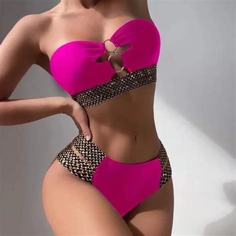 Compra Online De Push Up Bikini Set Feminino Cor Suja Mai Biquini