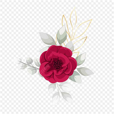 Acuarela Rosa Roja Png Dibujos Clipart De Rosas Acuarela Floral Png