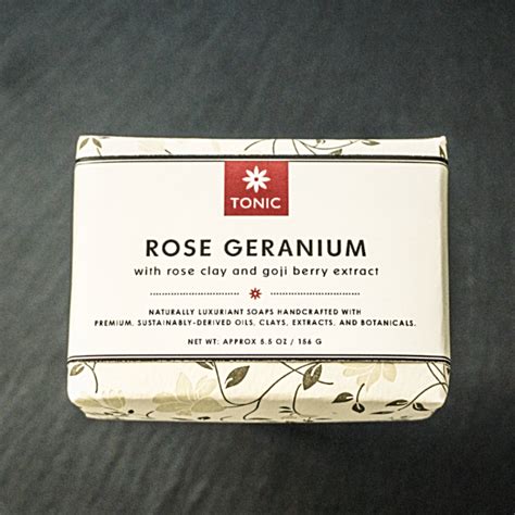 Rose Geranium Bar Soap Tonic