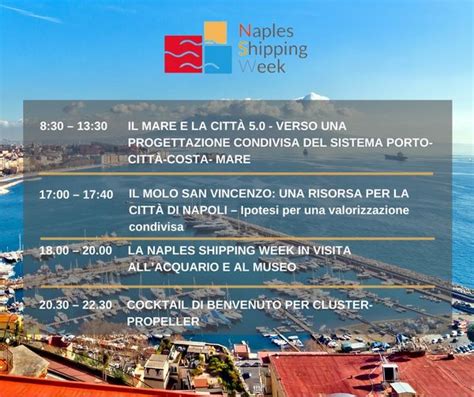 Economia Del Mare Al Via Oggi La V Edizione Della Naples Shipping