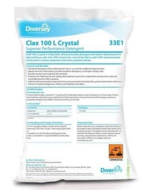 Taski Diversey Clax 100 L Products In Pune Classic Enterprises