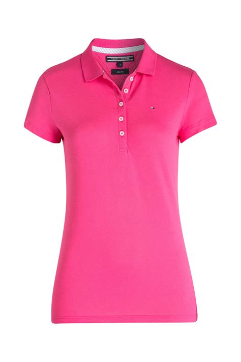 Polo Shirt Magenta Tommy Hilfiger Günstig Online Kaufen