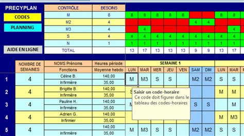 Quelques Conseils Pratiques Pour Faire Un Planning Sur Excel