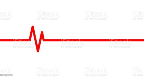 Pulslijn Hartslag En Cardiogram Op Monitor Pictogrammen Van Hartslag