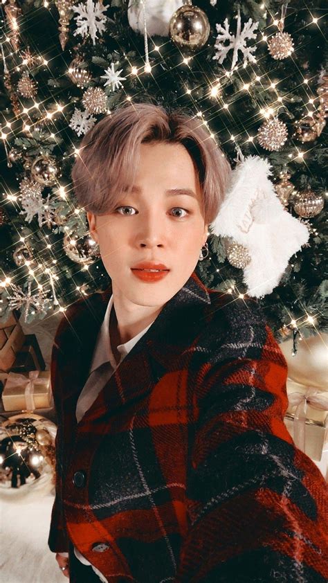 Jimin Christmas Wallpapers Top Free Jimin Christmas Backgrounds