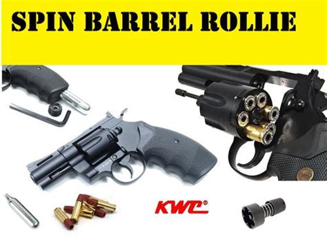 Bb Guns Spin Barrel 38 Snubnose Revolver 45 Bb Co2 R249500 Was Sold