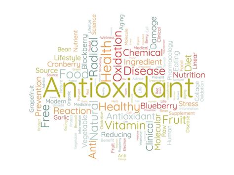 Premium Vector Word Cloud Background Concept For Antioxidant Healthy