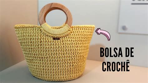 BOLSA de CROCHÊ de PRAIA bem espaçosa e fácil de fazer YouTube