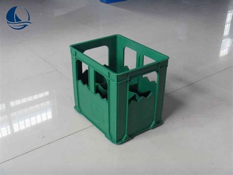 Longshenghe Beer Crates Stackable HDPE 24 Bottles Solid Box Logistic