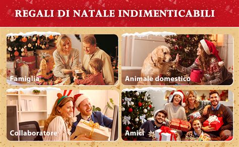 Ornamenti Natalizi Personalizzati Con Foto Palline Decorazioni Per L