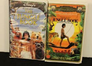 The Jungle Book 1995 And The Second Jungle Book 1998 VHS EBay