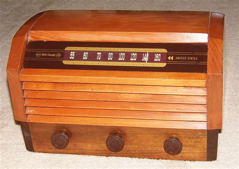 Vintage Rca Table Radio Model 56x3 Broadcast Band Only 6 Vacuum