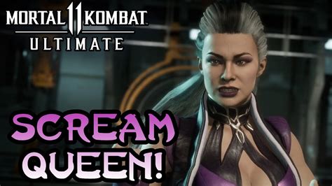 Time For The Scream Queen Sindel Mortal Kombat Ultimate Kombat