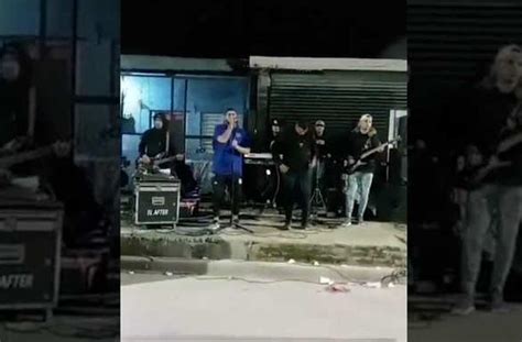 Video Le Dispararon En La Frente A Un Cantante De Cumbia En Pleno Show