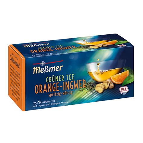 Meßmer Grüner Tee Orange Ingwer online kaufen FROGcoffee de