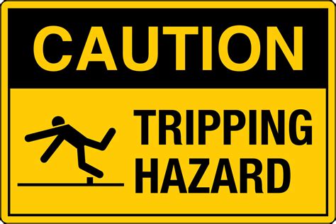 Osha Safety Signs Marking Label Standards Danger Warning Caution Notice