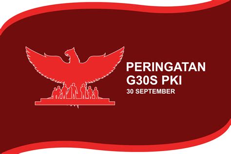 Vector illustration of the G30S PKI which is commemorated every ...