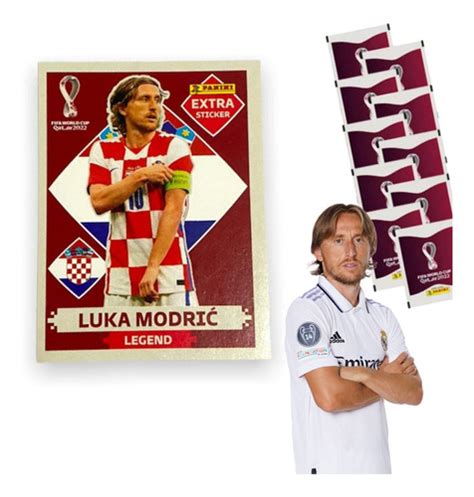 Figurinha Legend Luka Modric Bonze Extra Album Copa Figurinhas