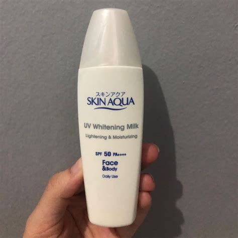 Skin Aqua Uv Moisture Milk Kesehatan Kecantikan Kulit Sabun