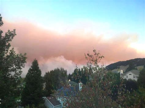 Widespread impacts of the California wildfires - Technique