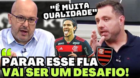 MÍDIA GAÚCHA E PAULISTA RASGANDO ELOGIOS AO FLAMENGO YouTube