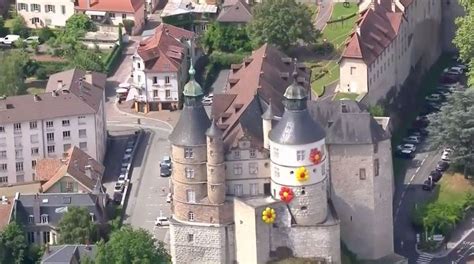 Le Château Des Ducs De Wurtemberg Montbéliard France A 13th Century