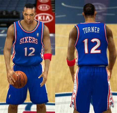 NBA 2K14 Complete Philadelphia 76ers Jerseys Patch Pack | HoopsVilla.com