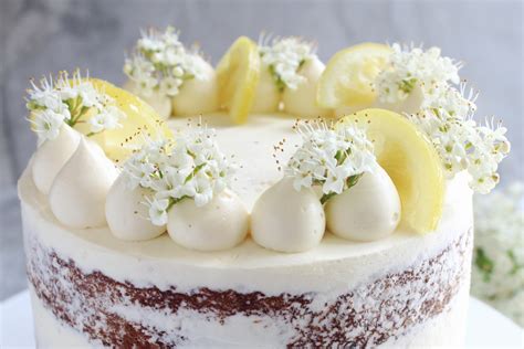 Lemon White Chocolate Cake Recipe