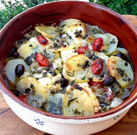 Baccal Al Forno Con Patate Alla Pugliese Secondi