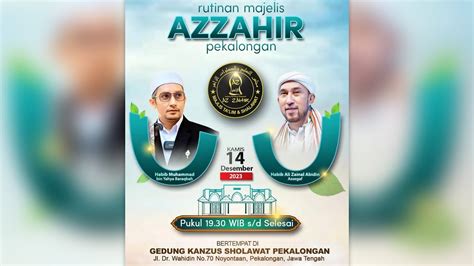 Rutinan Malam Jum At Kliwon Majelis Ta Lim Sholawat Azzahir