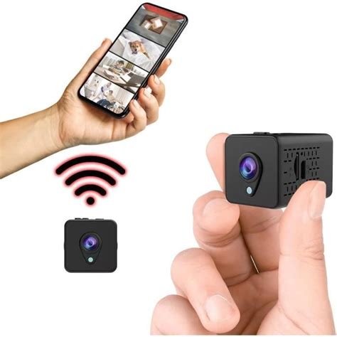 Cam Ra Cach E Wifi Espion Sans Fil Int Rieur Ext Rieur Full Hd