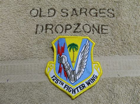 Usaf Patch Th Fighter Wing Lrg Color Old Sarge S Drop Zone