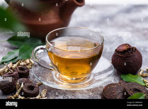 Different Pressed Chinese Pu Erh Tea Stock Photo Alamy