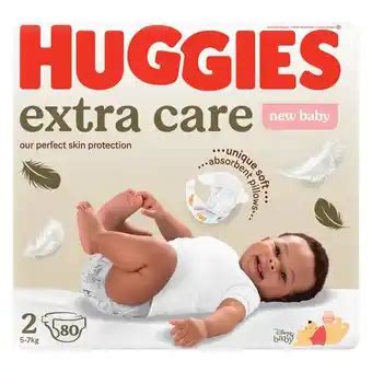 Huggies Gold Nappies Jumbo Pack Or New Baby Extra Care Nappies Jumbo