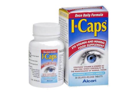 Icaps Lutein And Zeaxanthin Formula 30 Tablets Pack100 Genuine Long