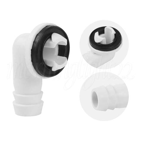 Drain Hose Connector Elbow Fitting Air Conditioner Adapter Dia