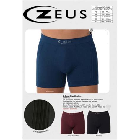 Boxer Friso Ultraleve Zeus Cueca DeMillus 090043 Shopee Brasil