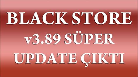 BLACK STORE PS3 OYUN İNDİRME UYGULAMASI İÇİN v3 89 SÜPER UPDATE ÇIKTI