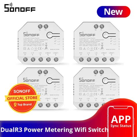 Wholesale Sonoff Dualr3 Wifi Smart Switch Diy Mini Switch Dual Relay