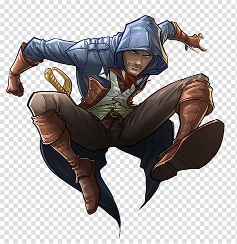 Arno Victor Dorian Assassin S Creed Unity Transparent Background PNG